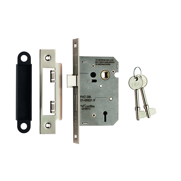 Contract 3 Lever Sashlock 64mm - Image 1