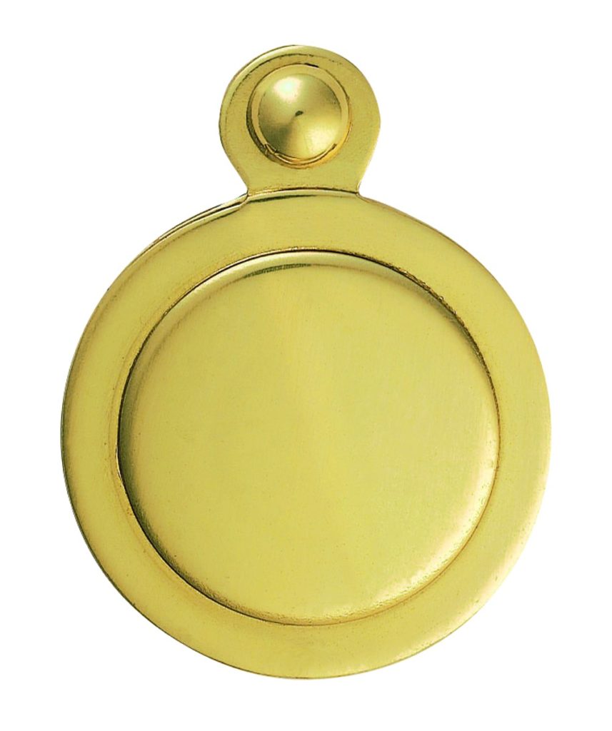 Covered Escutcheon Polished Brass