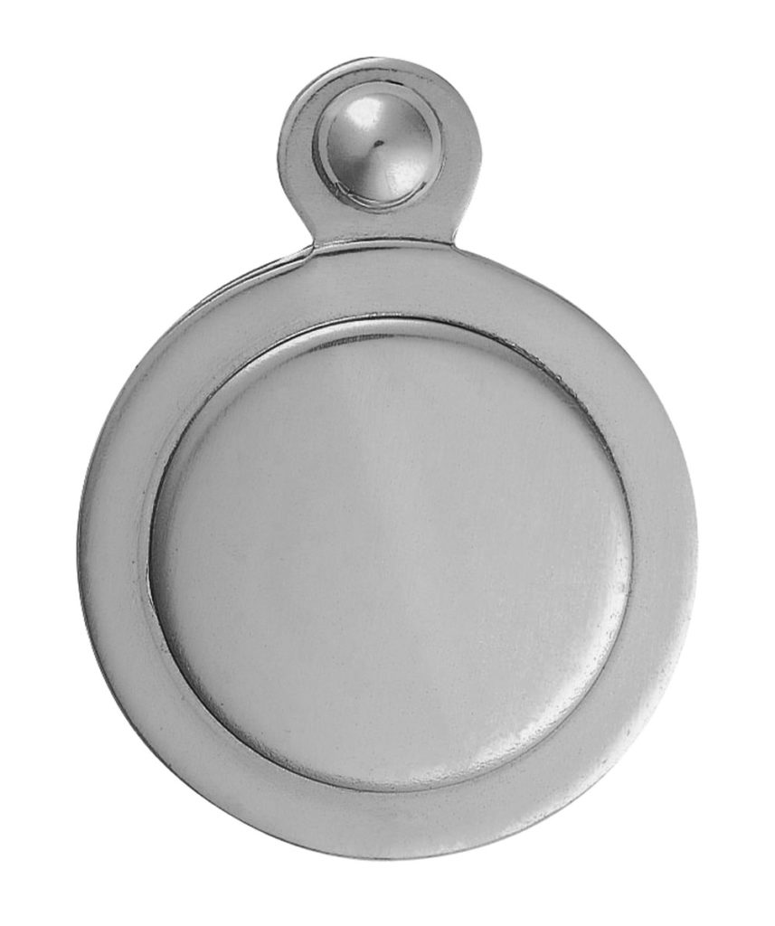 Covered Escutcheon Polished Chrome