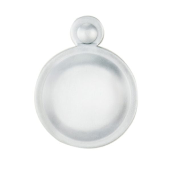Covered Escutcheon Satin Chrome