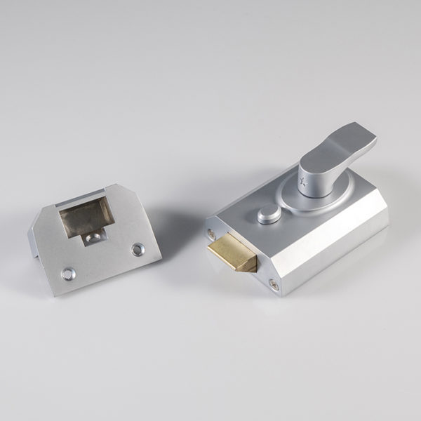 Deadlocking Rim Cylinder Nightlatch 60mm