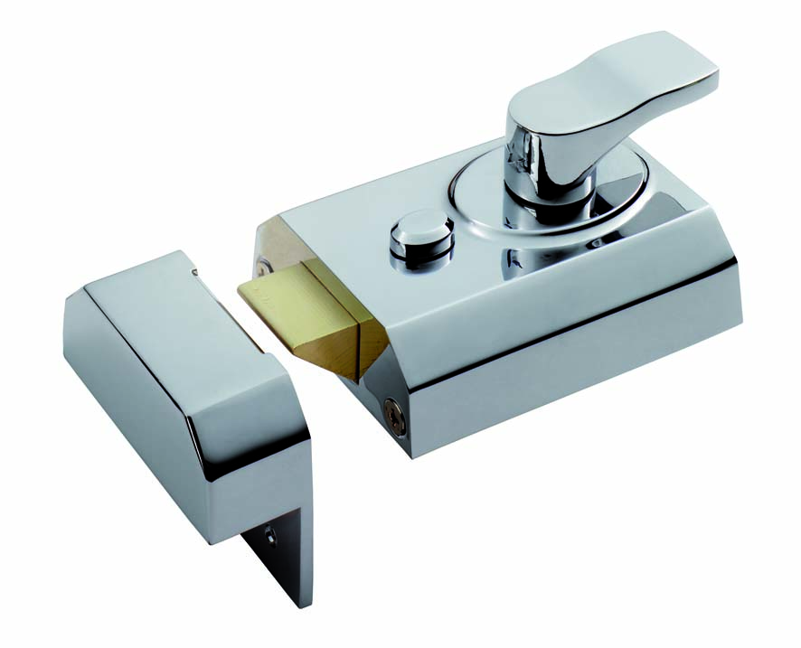 Deadlocking Rim Cylinder Nightlatch 60mm - Image 1