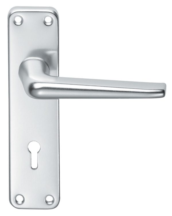 Aluminium Lever on Lock Backplate