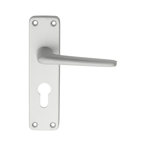 Aluminium Lever on Euro Lock Backplate