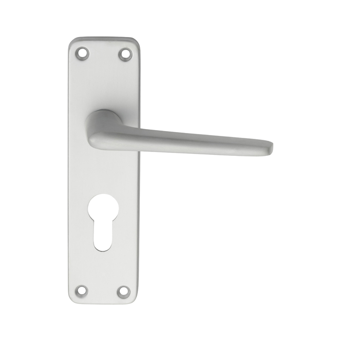 Aluminium Lever on Euro Lock Backplate - Image 1