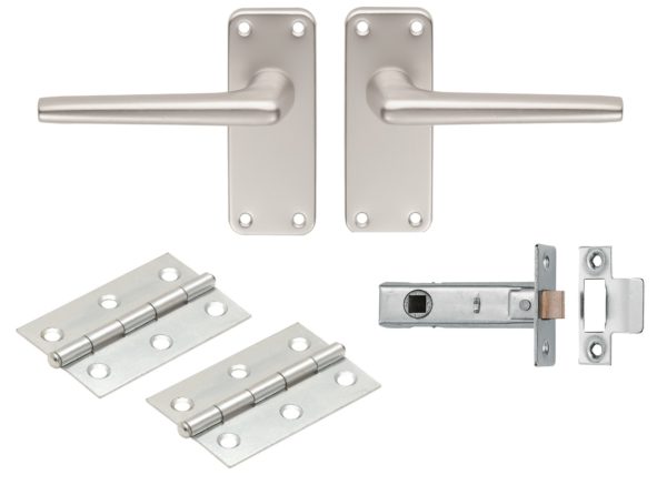 Aluminium Lever Latch Door Pack