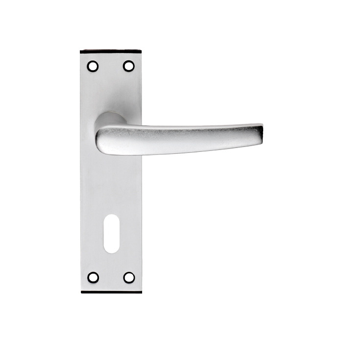 Aluminium MIAL Lever on Lock backplate - Image 1