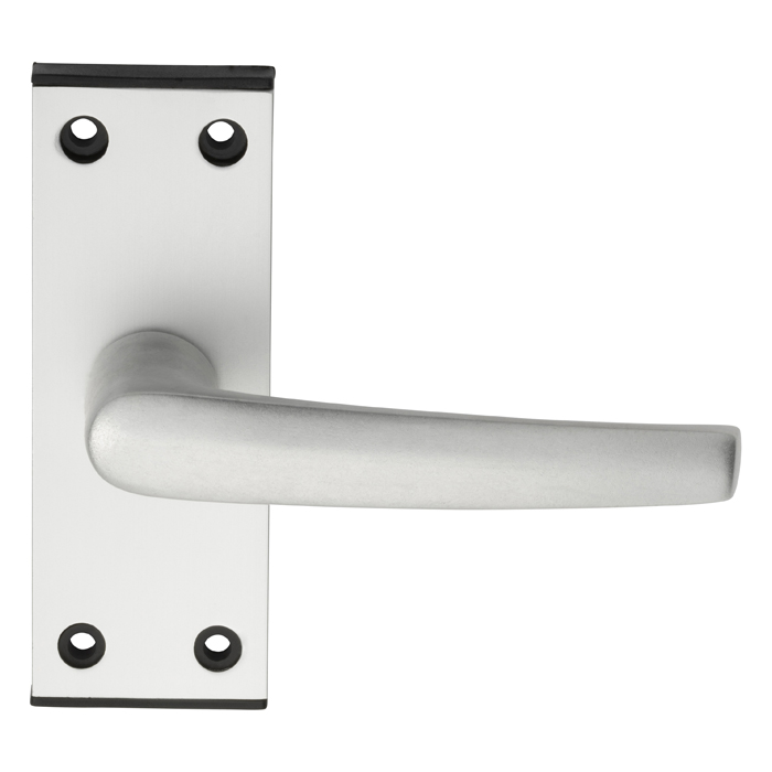 Aluminium MIAL Lever on Latch backplate - Image 1