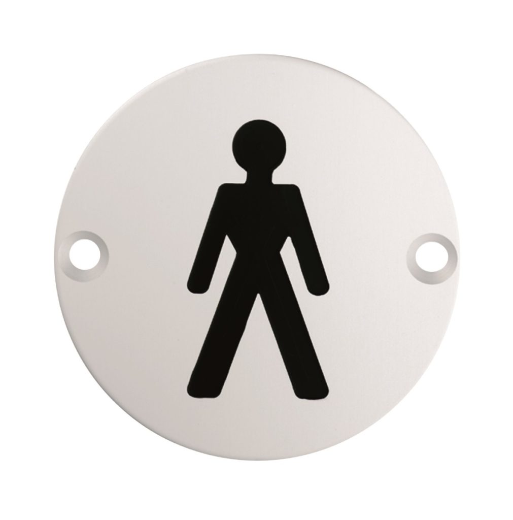Signage Male Symbol