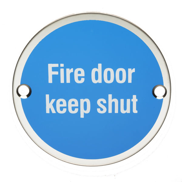 Signage Fire Door - Keep Shut