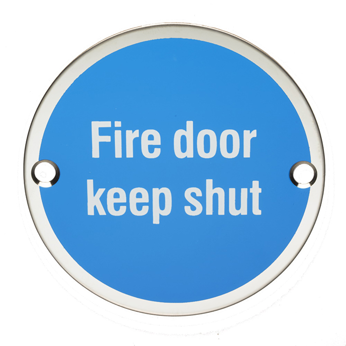 Signage Fire Door - Keep Shut - Image 1