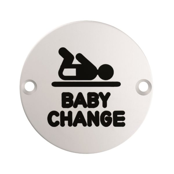 Signage Baby Change Symbol