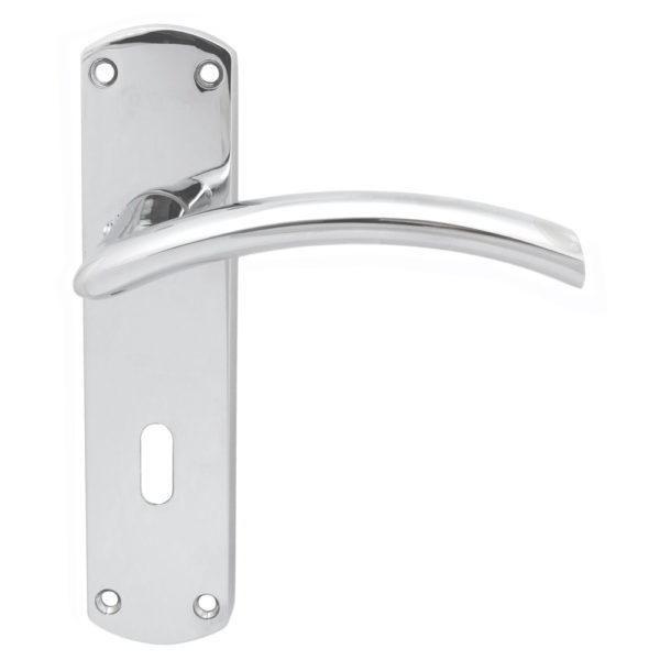 Tres Lever on Lock Backplate
