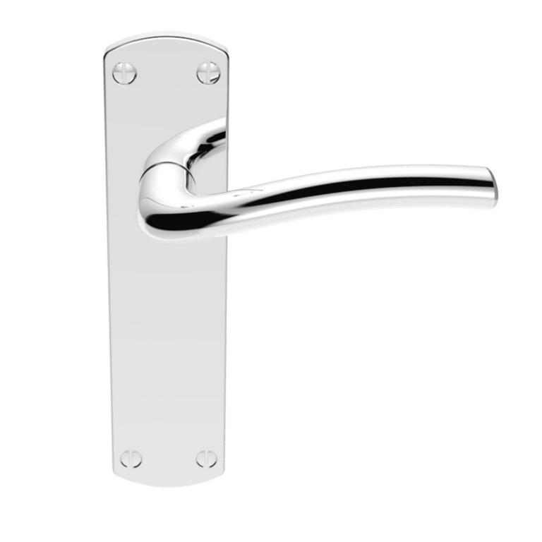 Cuatro Lever on Latch Backplate - Image 1