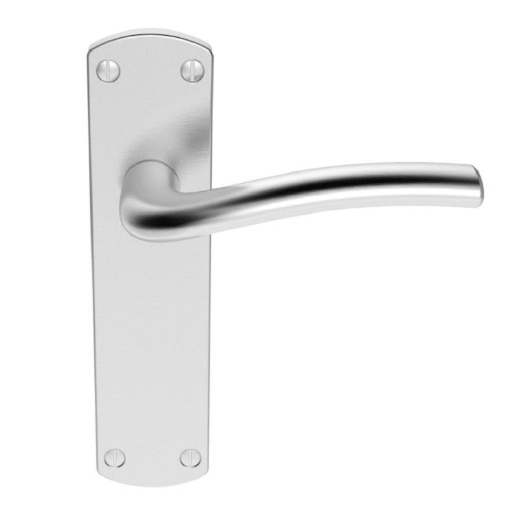 Cuatro Lever on Latch Backplate - Image 1