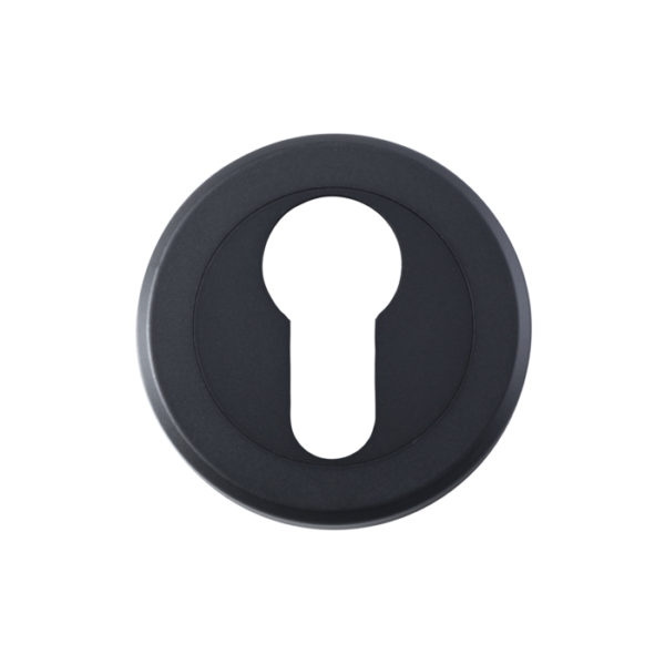 Euro Profile Escutcheon Matt Black