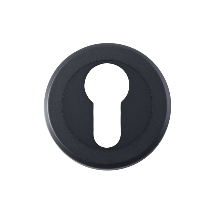 Euro Profile Escutcheon Matt Black - Image 1
