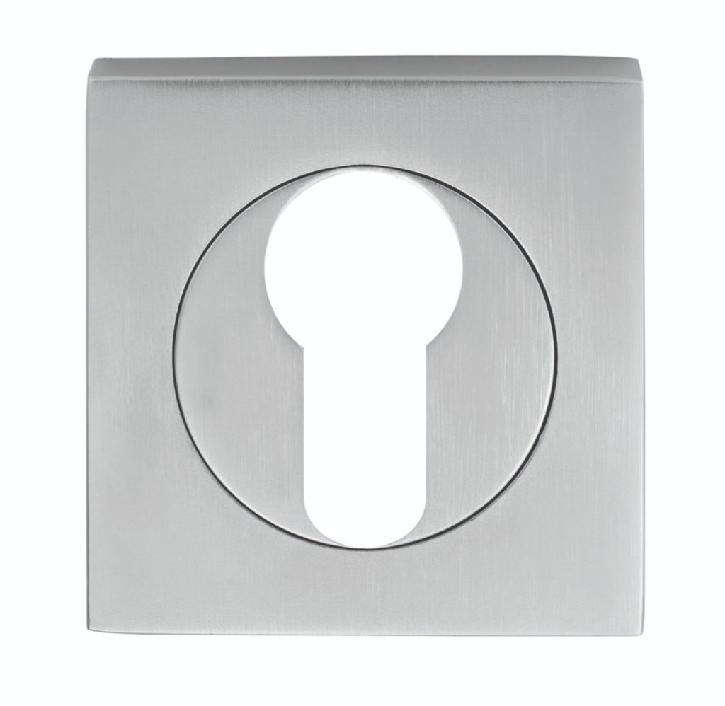 Square Euro Profile Escutcheon