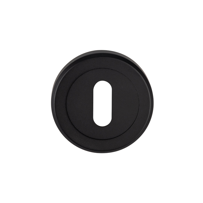 Standard Profile Escutcheon Matt Black - Image 1