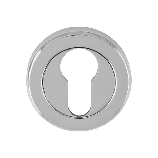Euro Profile Escutcheon-Polished Chrome