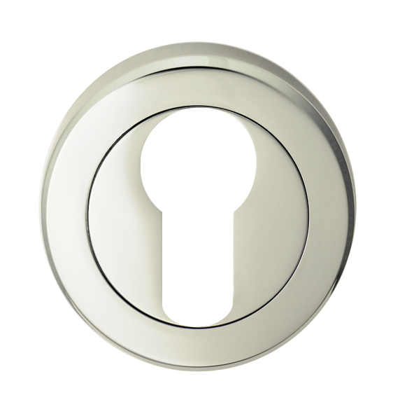 Euro Profile Escutcheon Polished Nickel