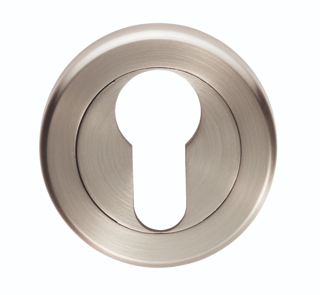 Euro Profile Escutcheon Satin Nickel