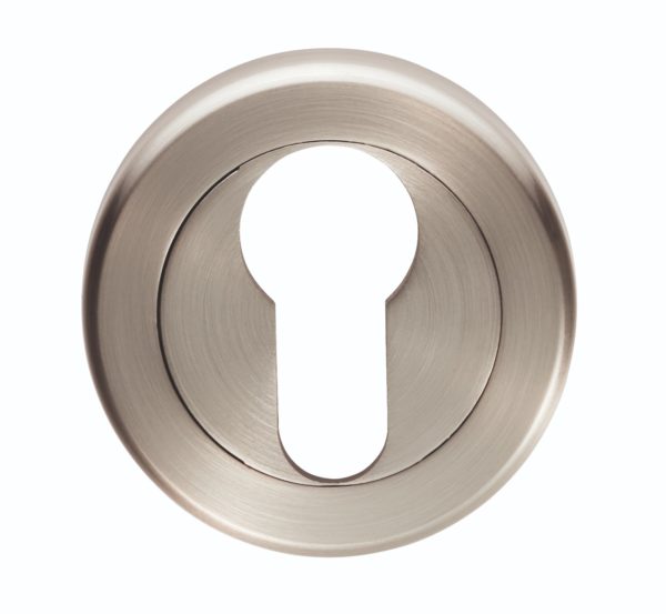 Euro Profile Escutcheon Satin Nickel