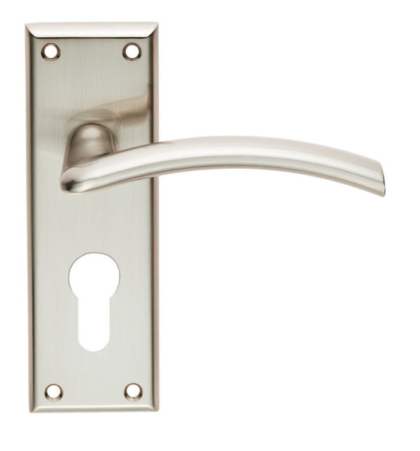 Trenta Lever on Euro Lock Backplate