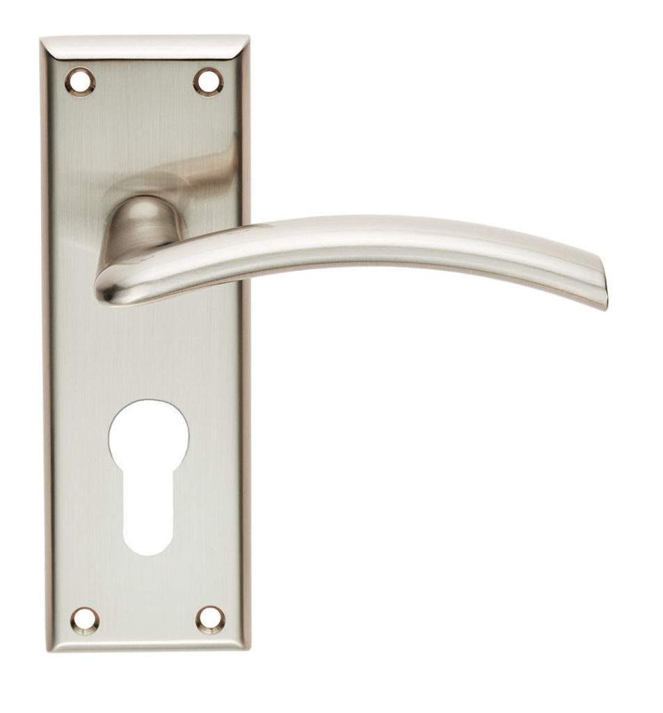 Trenta Lever on Euro Lock Backplate