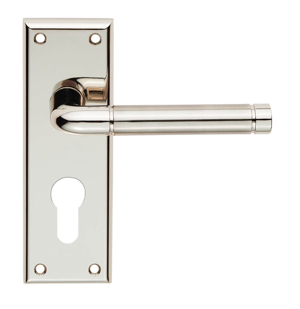 Quaranta Lever on Euro Lock Backplate - Image 1