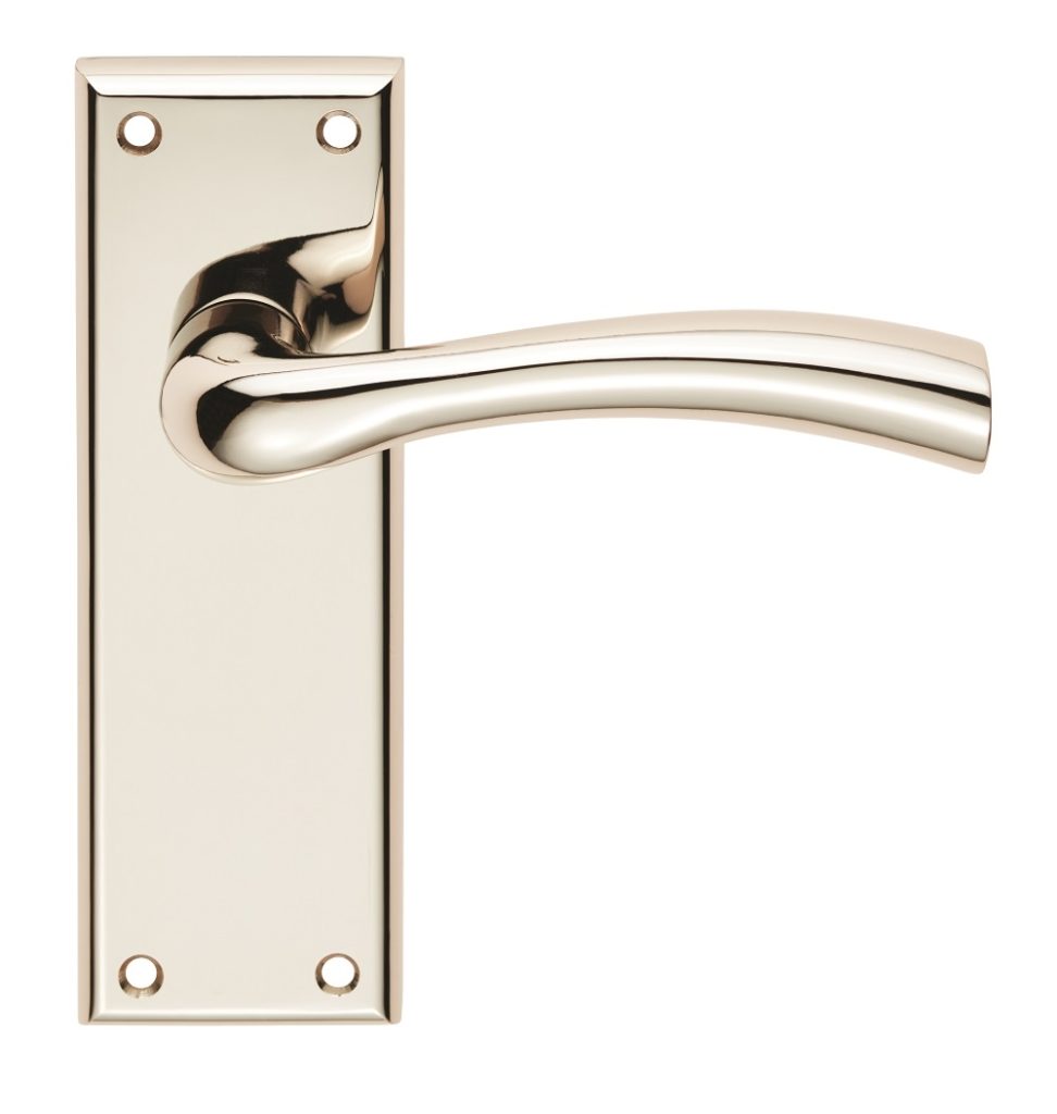 Cinquanta Lever on Latch Backplate