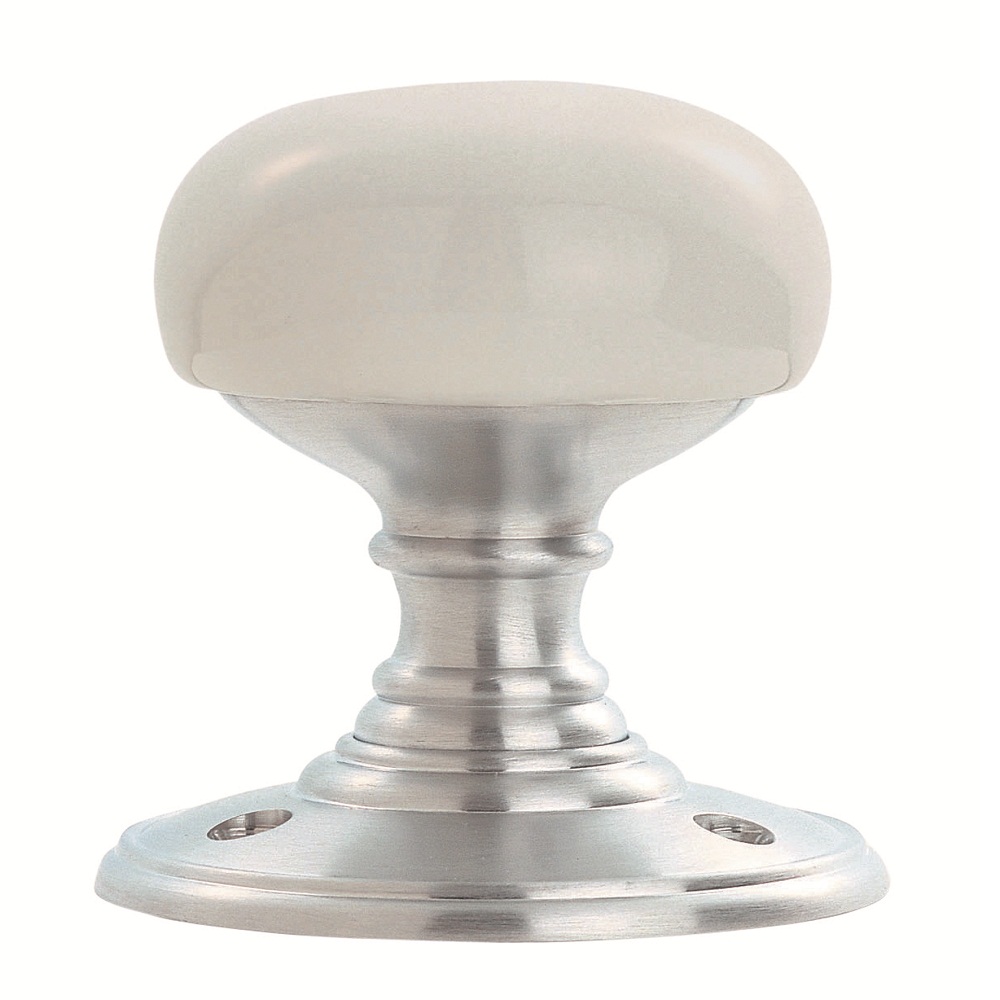 Delamain Porcelain Knob White - Image 1